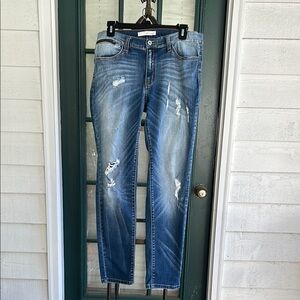 KanCan Distressed High Rise Skinny Jeans